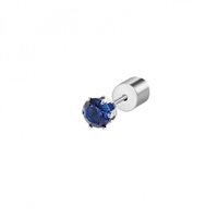 Boucle d'oreilles unique Marlù in Acier Zircone 2OR0092-B - 2OR0092-B